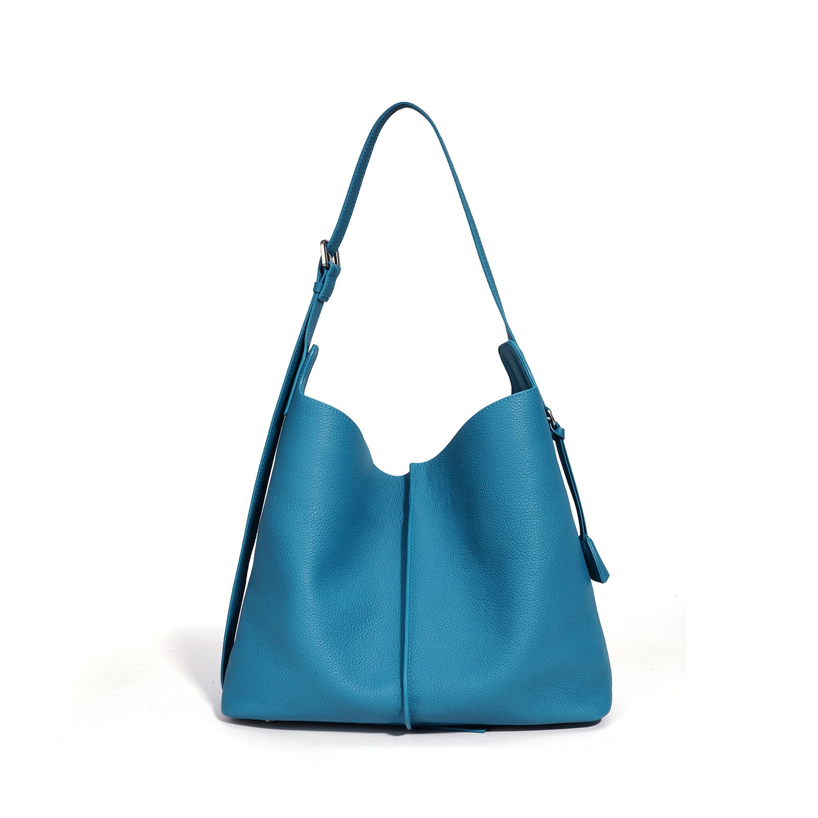 High-End Design Women's Two Bags 100% Genuine Leather Tote Bag Lecce