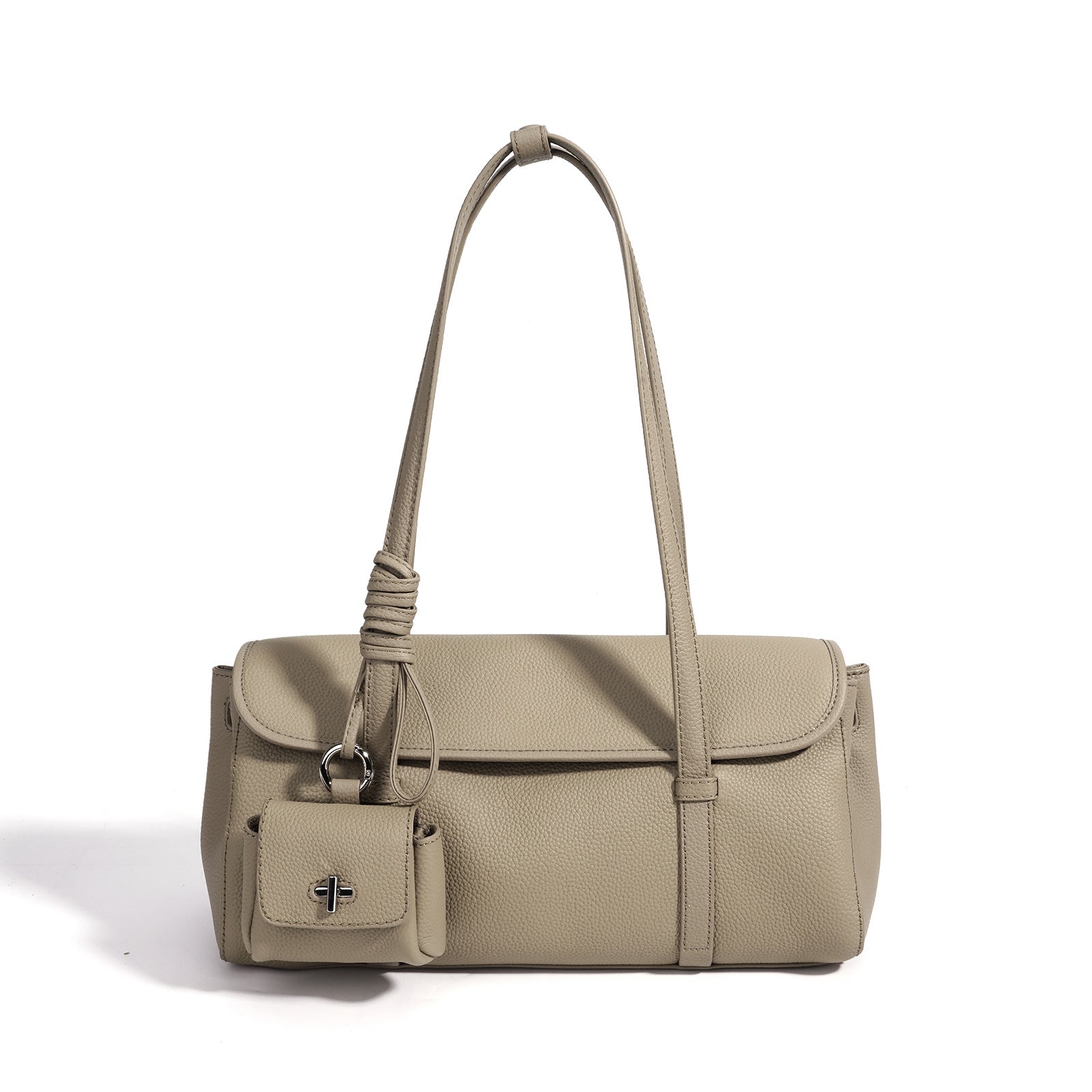High-End Design Women's 100% Genuine Leather Pillow-shaped Shoulder Bag Genoa
