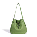 High-End Design Women's 100% Genuine Leather Single or Across Shoulder Tote Bag Paola