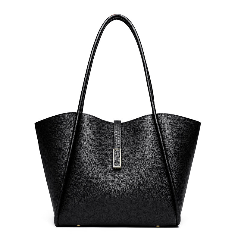 High-End Design Women's 100% Genuine Leather Tote Bag Pennsylvania