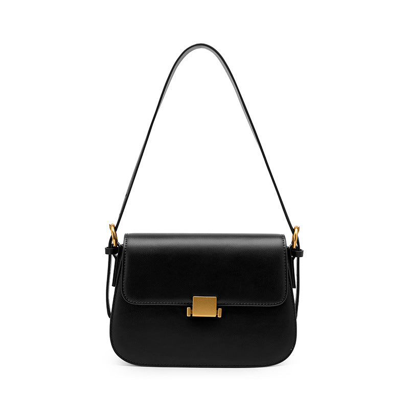 High-End Design Women's Bag 100% Genuine Leather Single Shoulder or Crossbody Bag Alberta