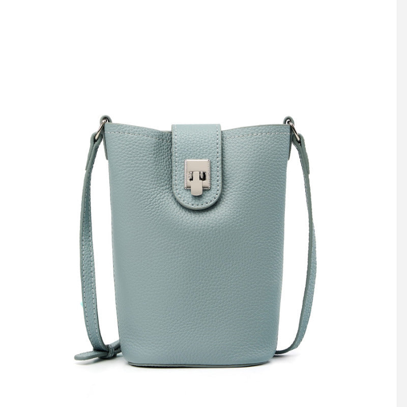 High-End Design Small Women's Bag 100% Genuine Leather Single Shoulder or Crossbody Bag Alaska