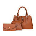 High-End Leather Three-Piece Set of Elegant Cross-Body Handbags Utah