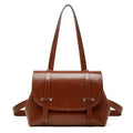Women's Bag 100% Genuine Oil-Waxed Leather Cross-Border Women's Backpack Montana