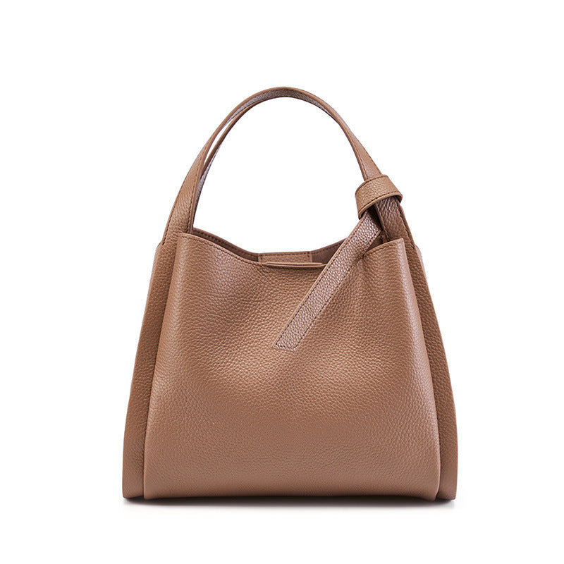 High-End Design Women's Bag 100% Genuine Leather Single Shoulder or Crossbody Bag Washington