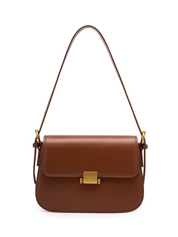 High-End Design Women's Bag 100% Genuine Leather Single Shoulder or Crossbody Bag Alberta