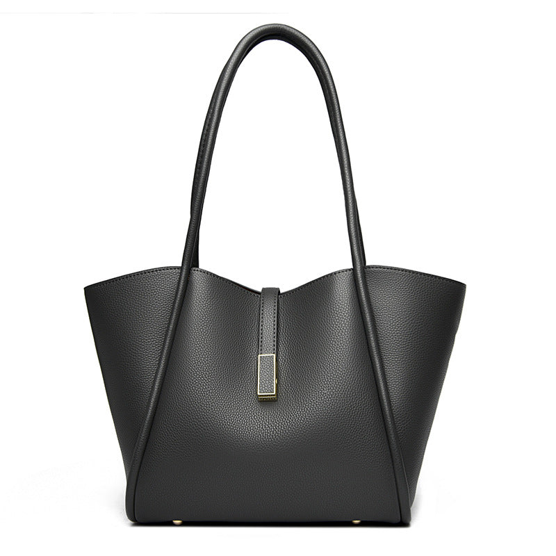 High-End Design Women's 100% Genuine Leather Tote Bag Pennsylvania