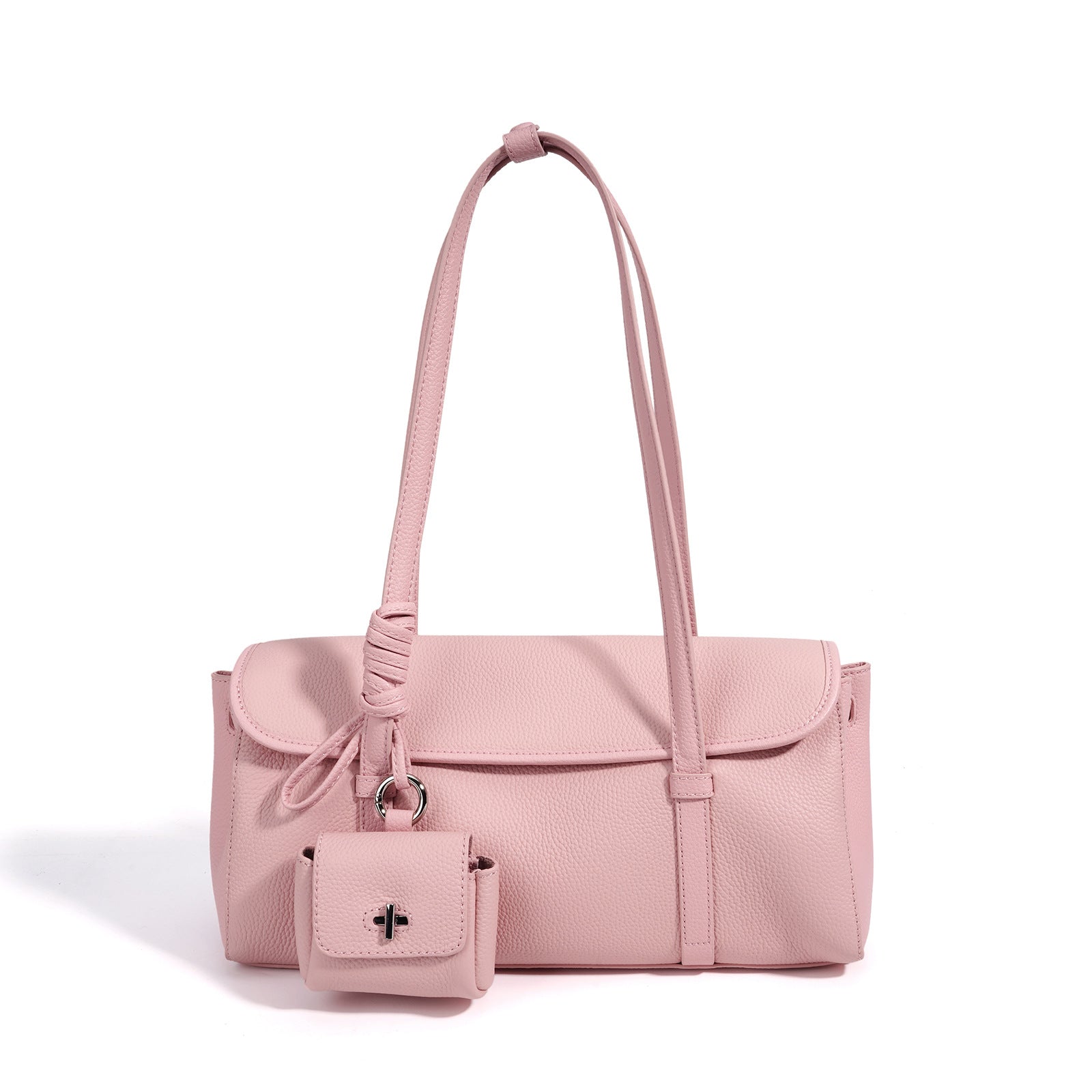 Designed Women's 100% Genuine Leather Pillow-Shaped Shoulder Bag Genoa