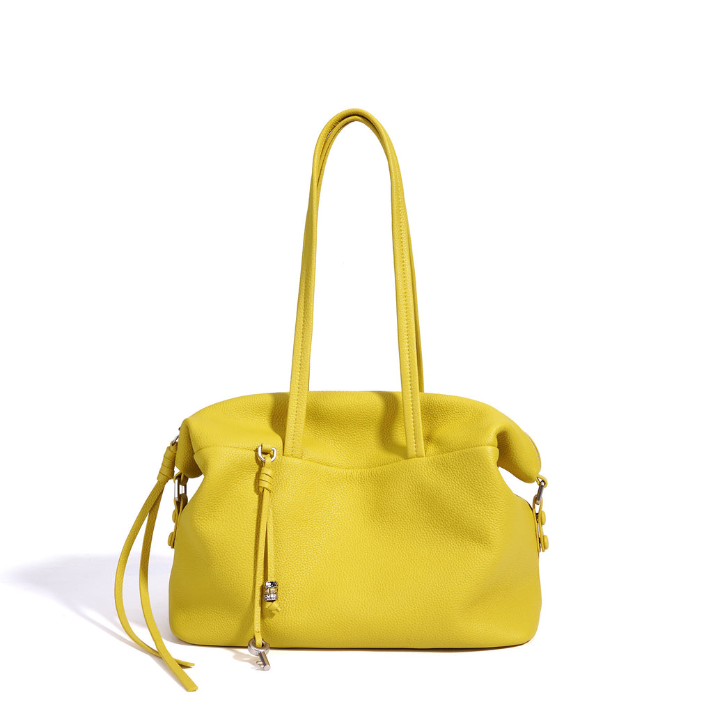 High-End Design Women's Bag 100% Genuine Leather Single Shoulder or Crossbody Tote Bag Rho