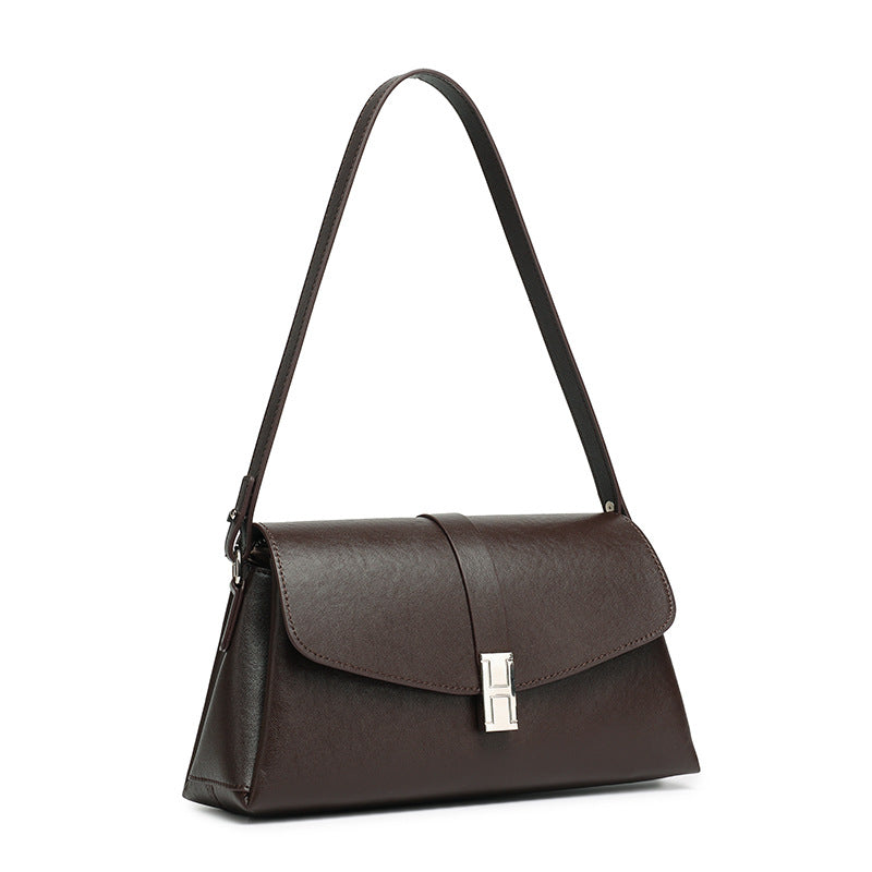 High-End Design Women's Bag 100% Genuine Leather Single Shoulder or Crossbody Bag North Dakota