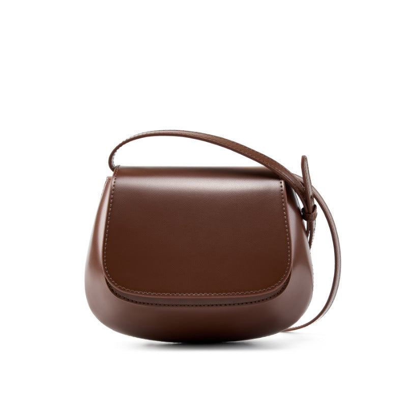 High-End Design Women's Bag 100% Genuine Leather Single or Across Shoulder Saddle Bag Arizona