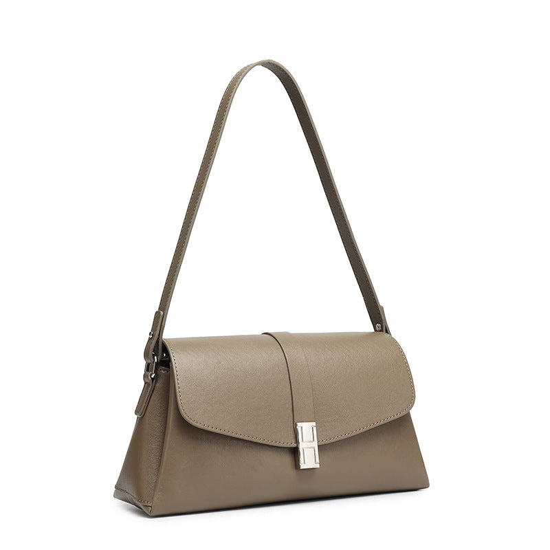 High-End Design Women's Bag 100% Genuine Leather Single Shoulder or Crossbody Bag North Dakota