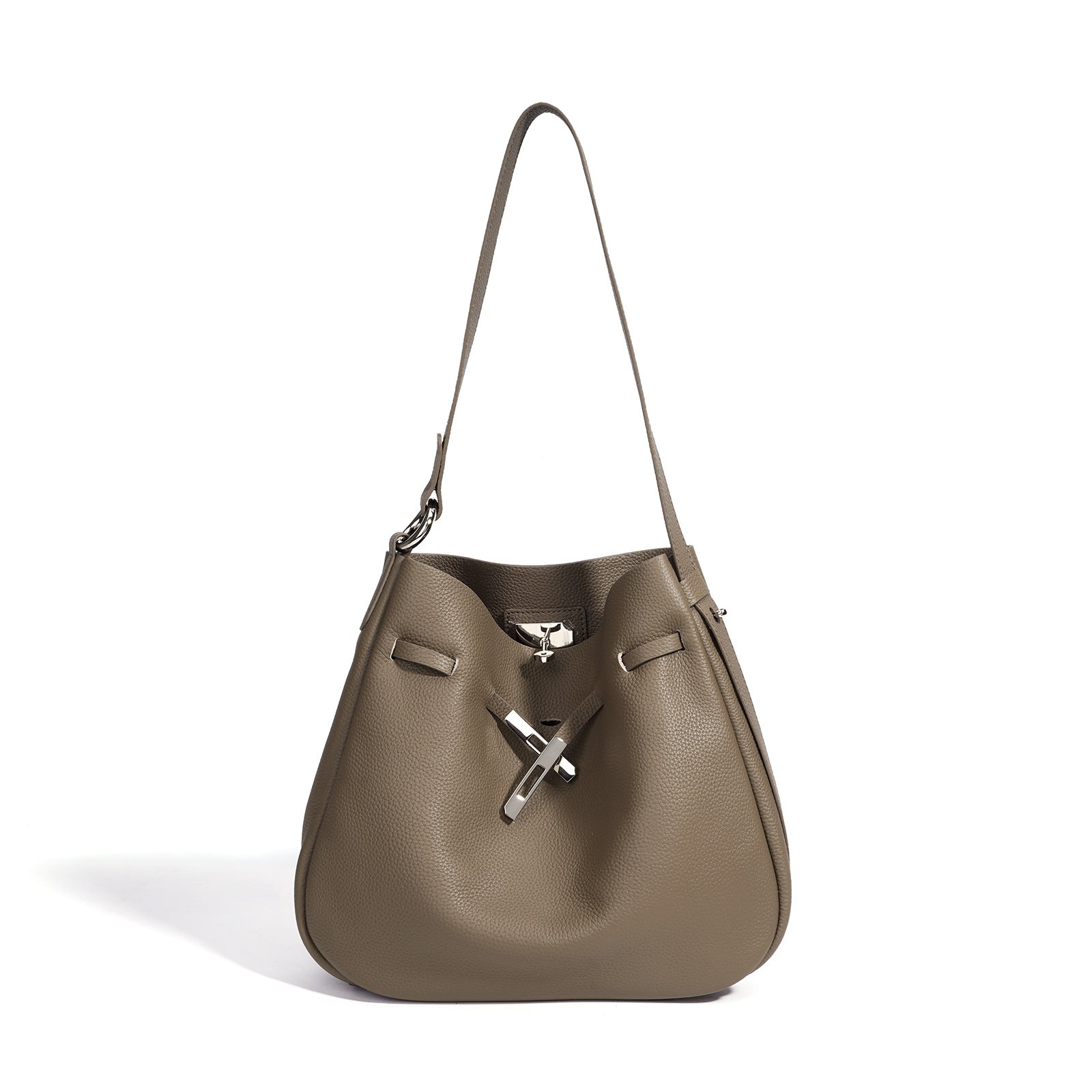 Designed Women's 100% Genuine Leather Single or Cross Shoulder Tote Bag Paola