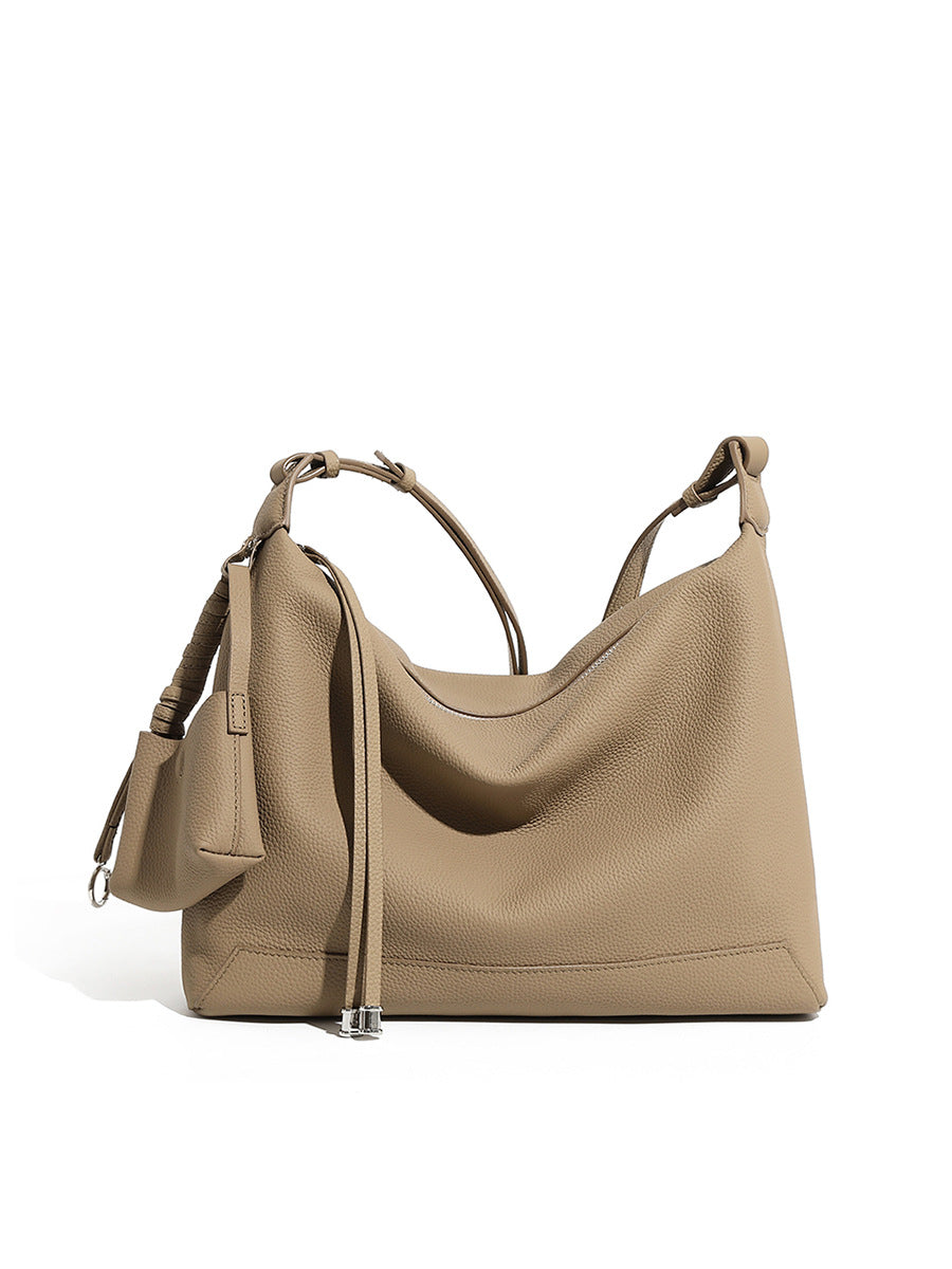 High-End Design Women's 100% Genuine Leather Shoulder and Crossbody Bag Delaware