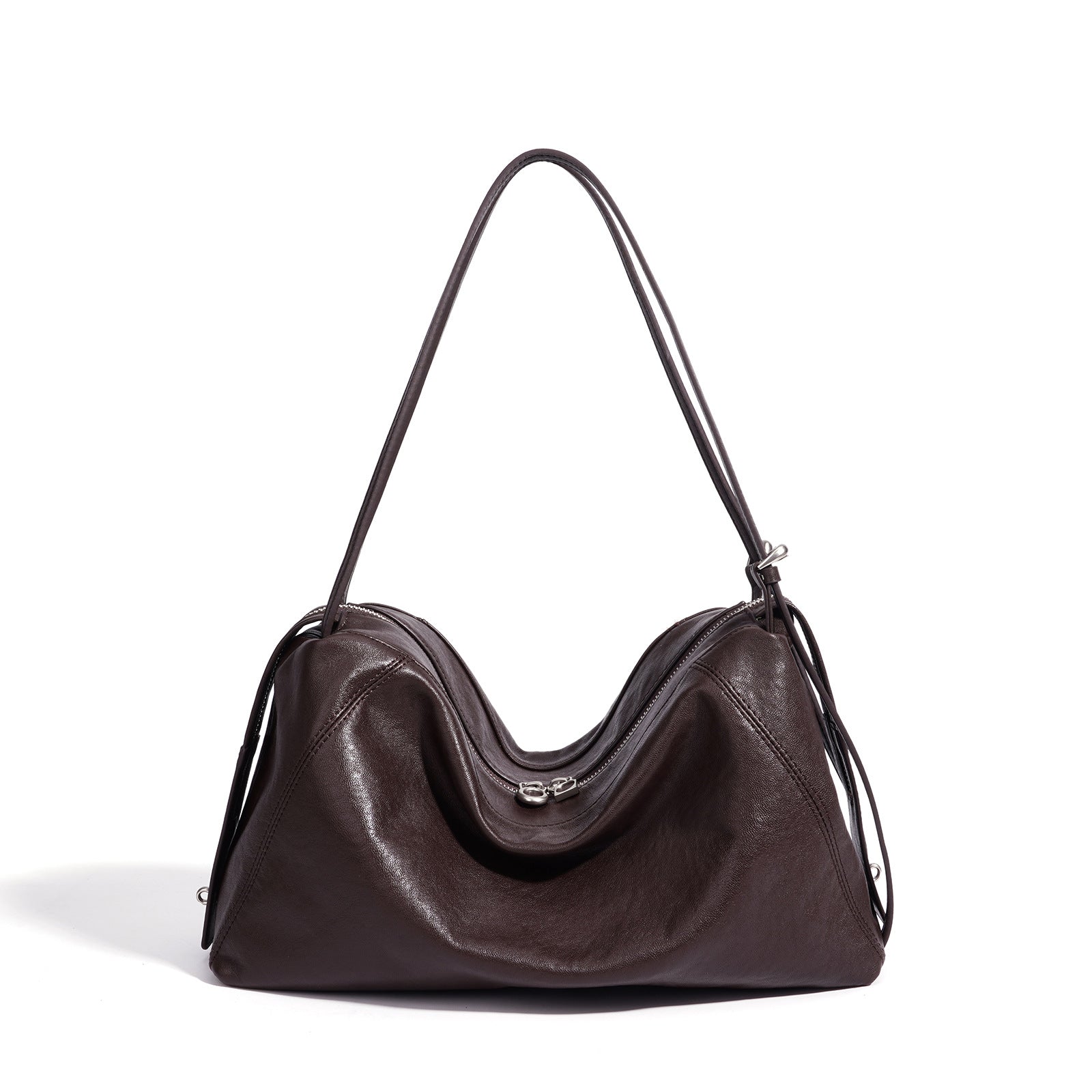 Designed Women's 100% Genuine Leather Pillow-Shaped Shoulder Bag Mallorca