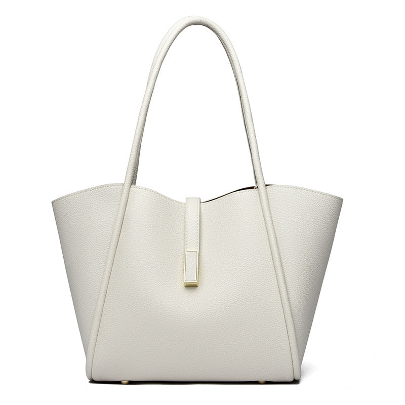 High-End Design Women's 100% Genuine Leather Tote Bag Pennsylvania