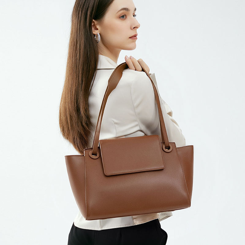 High-End Design Women's Bag 100% Genuine Leather Single Shoulder or Crossbody Wings Bag Indiana