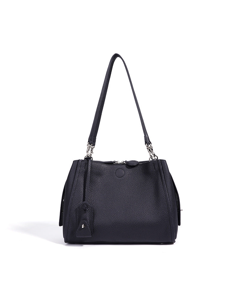 High-End Design Women's Bag 100% Genuine Leather Single Shoulder Bag Palazzo