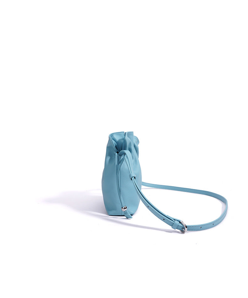 High-End Design Women's 100% Genuine Leather Small Single Shoulder or Crossbody Bag Latina