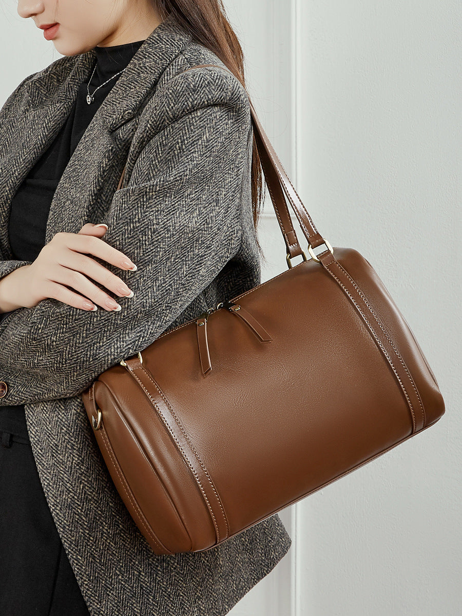 High-End Design Women's Bag 100% Genuine Leather Single Shoulder or Crossbody Bag Massachusetts