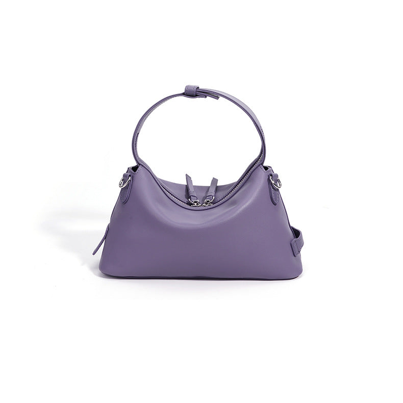 High-End Design Small Women's Bag 100% Genuine Leather Single Shoulder or Crossbody Bag Ferrara