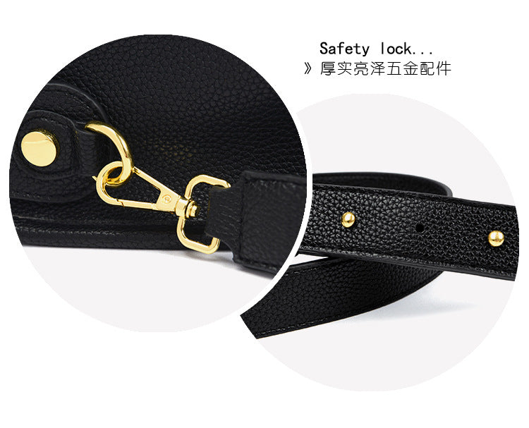 High-End Design Women's Bag 100% Genuine Leather Single Shoulder or Crossbody Bag Rhode Island