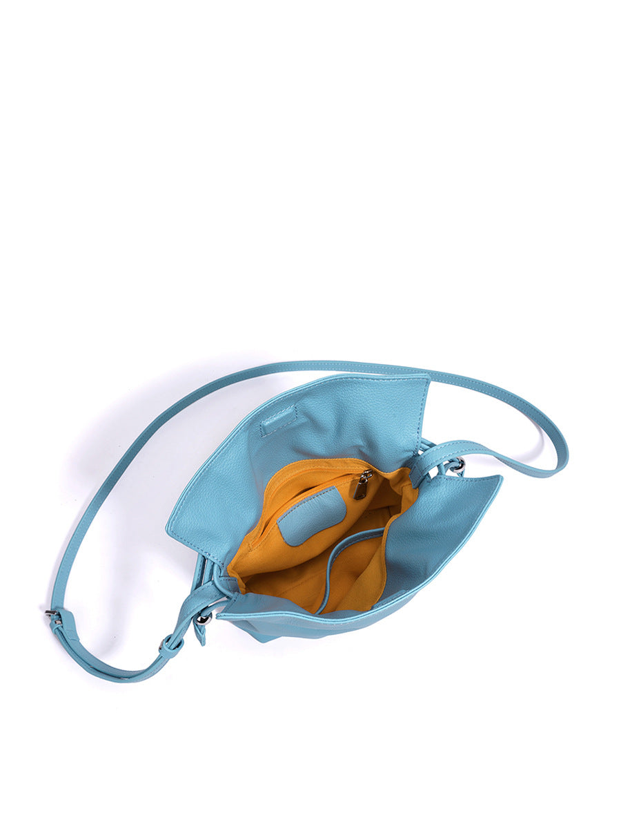 High-End Design Women's 100% Genuine Leather Small Single Shoulder or Crossbody Bag Latina