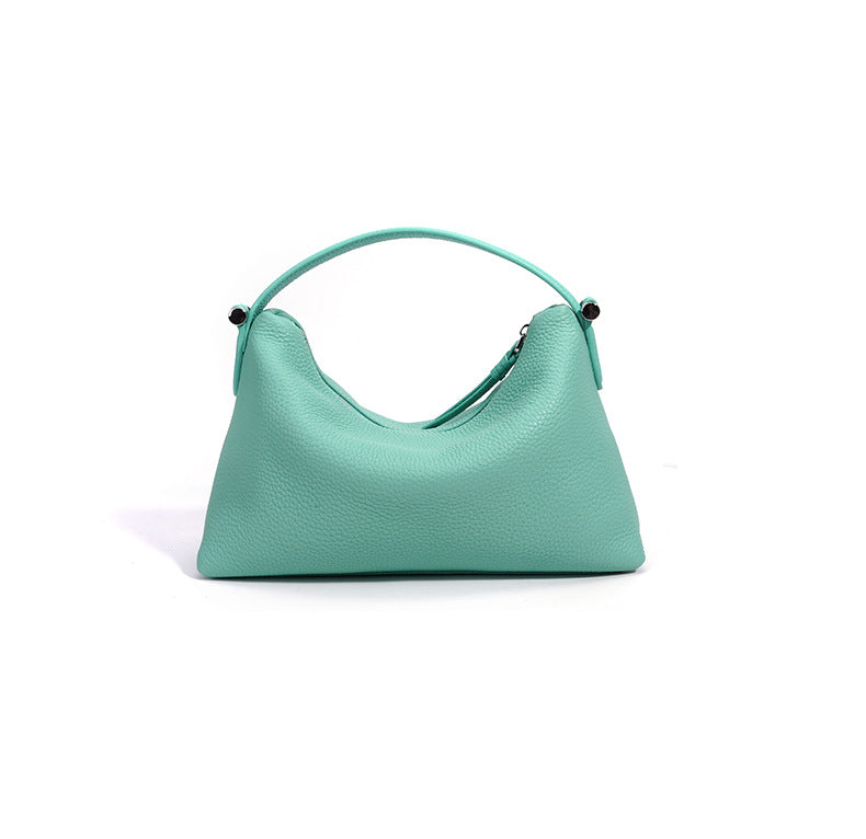 High-End Design Women's 100% Genuine Leather Shoulder Crossbody Bag Como