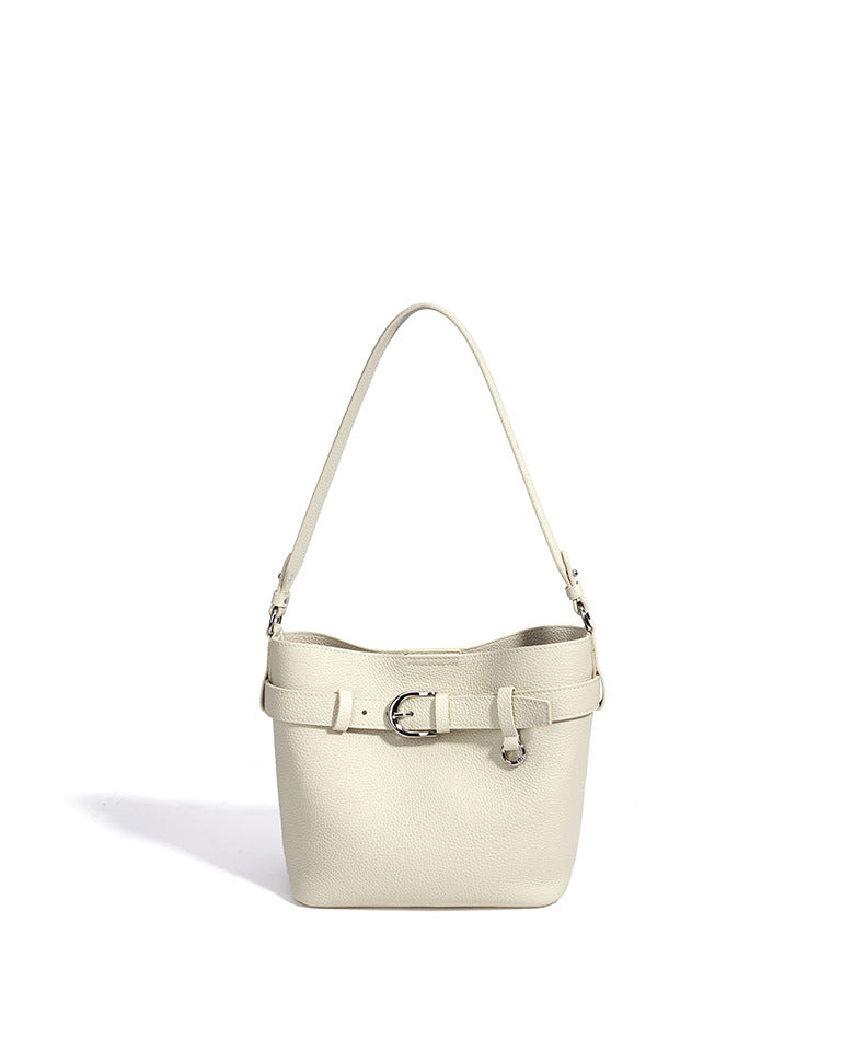 High-End Design Women's 100% Genuine Leather Single or Across Shoulder Tote Bag Siena