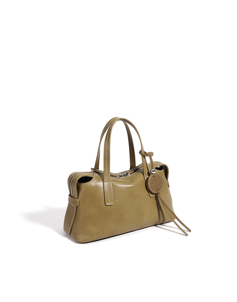 High-End Design Women's Bag 100% Genuine Leather Single Shoulder or Crossbody Bag Bari