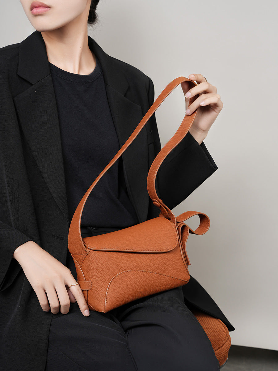 Designed Women's Bag 100% Genuine Leather Single Shoulder or Crossbody Bag Ives