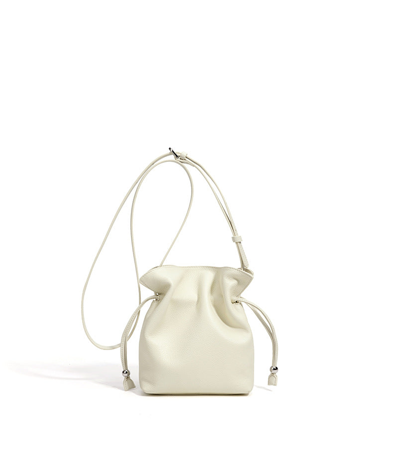 High-End Design Women's 100% Genuine Leather Small Single Shoulder or Crossbody Bag Latina