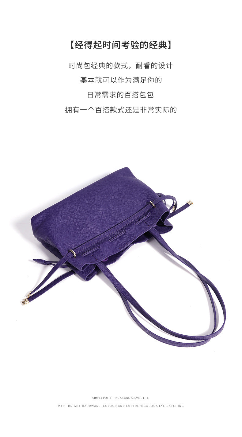 High-End Design Small Women's Bag 100% Genuine Leather Single Shoulder or Crossbody Bag Verona