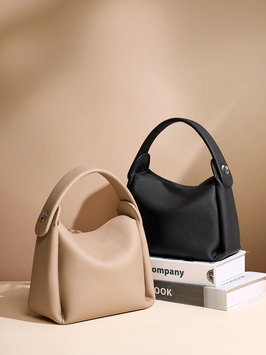 High-End Design Women's 100% Genuine Leather Single Shoulder Crossbody Bag Madeira