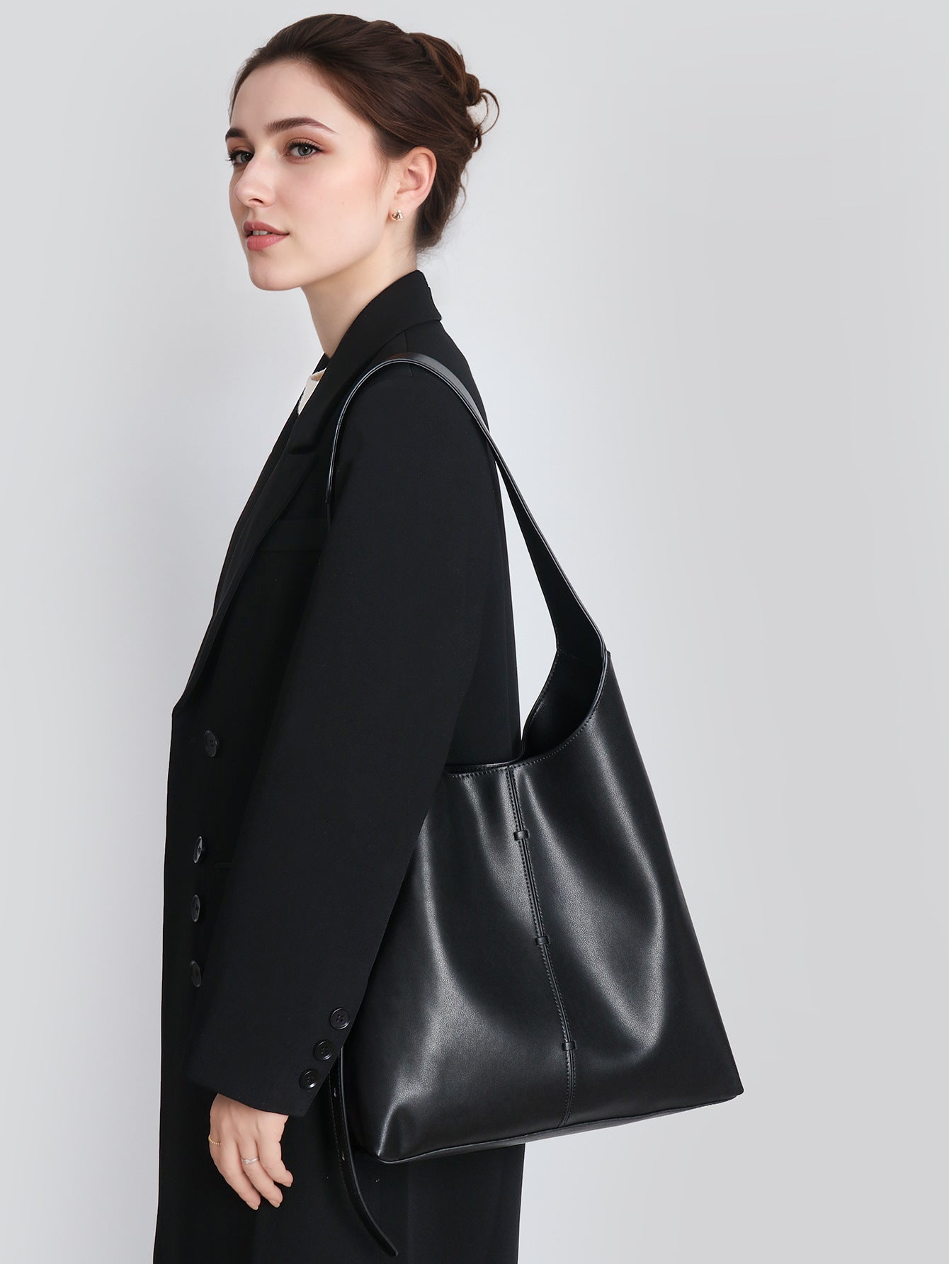 Designed Women's Bag 100% Genuine Leather Single Shoulder or Crossbody Bag Lava