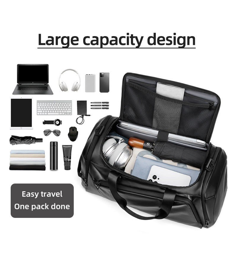 Men's Large Capacity Multifunctional Travel Crossbody Luggage Bag Matador