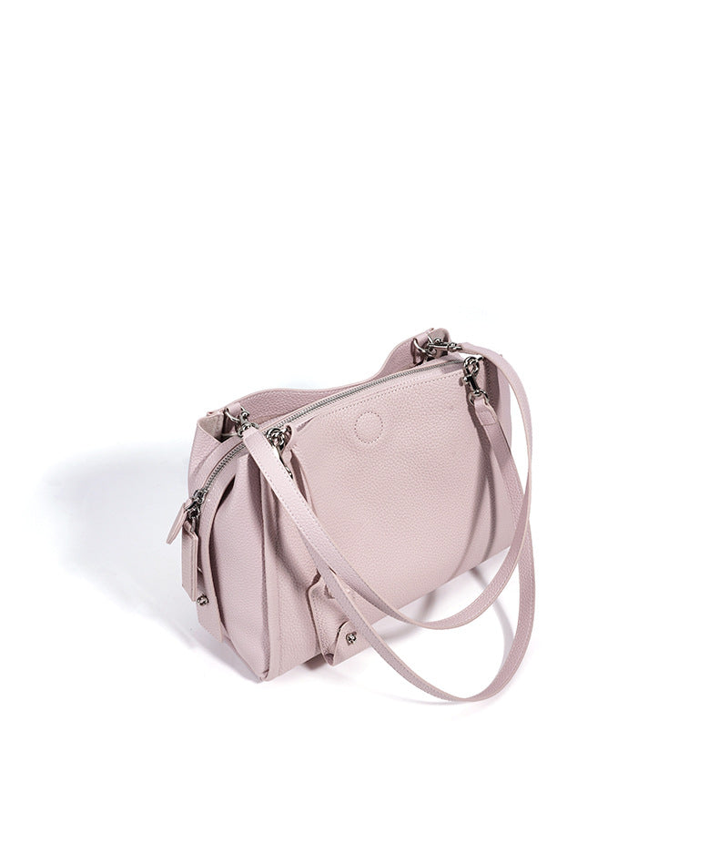 High-End Design Women's Bag 100% Genuine Leather Single Shoulder Bag Palazzo
