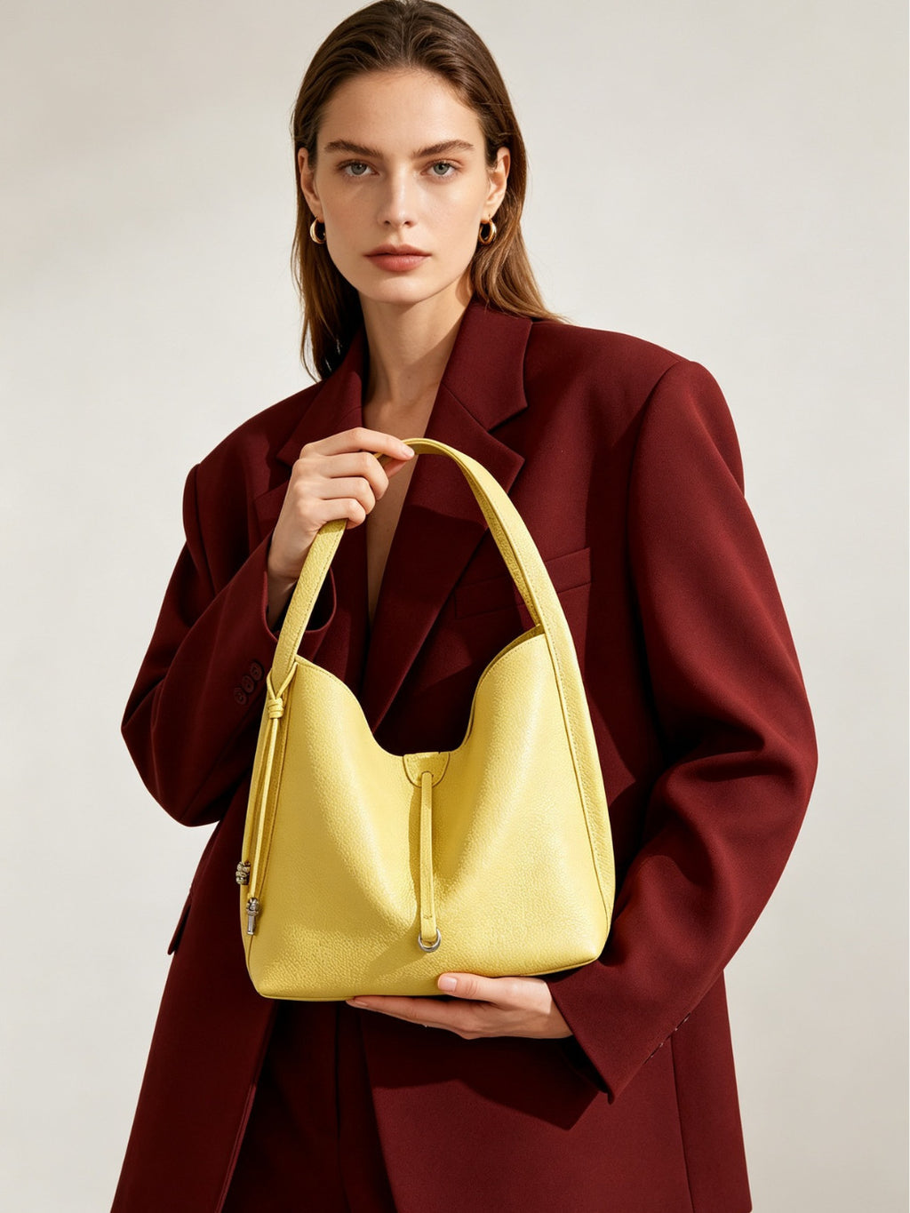 Designed Women's 100% Genuine Leather Shoulder Bag Sapporo