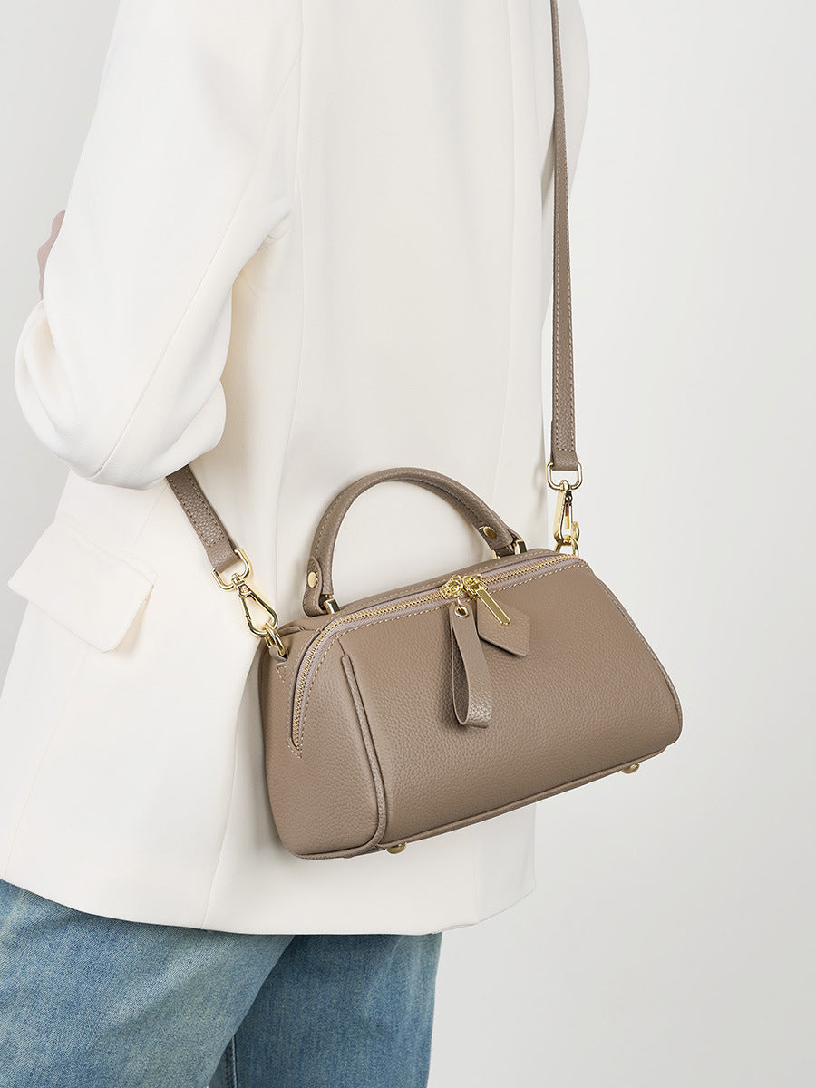 Designed Women's 100% Genuine Leather Single Shoulder or Crossbody Bag Texas