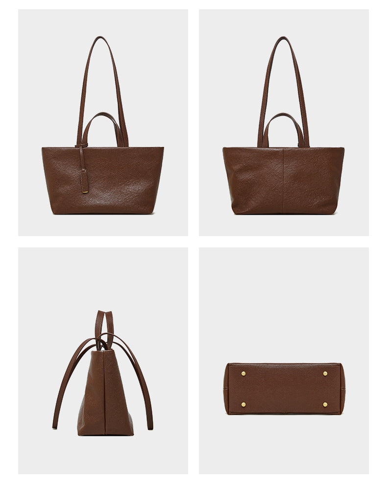 High-End Design Women's 100% Genuine Leather Shoulder and Crossbody Bag Napoli