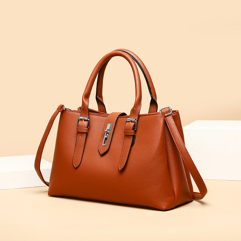High-End Leather Three-Piece Set of Elegant Cross-Body Handbags Utah