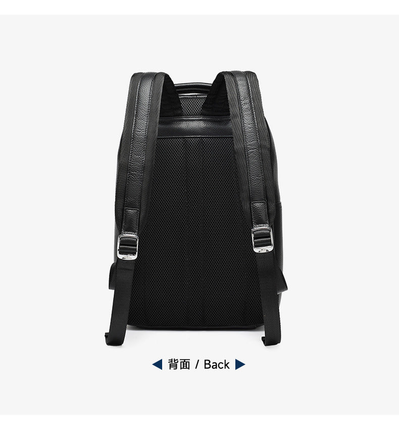 100% Genuine Leather simple and lightweight travel backpack Colorado
