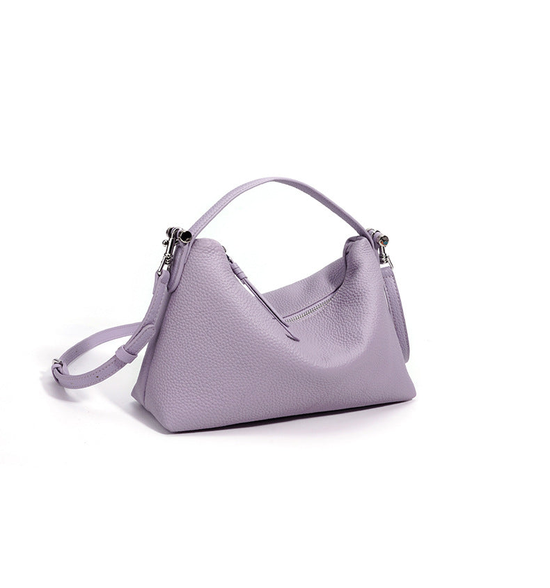 High-End Design Women's 100% Genuine Leather Shoulder Crossbody Bag Como