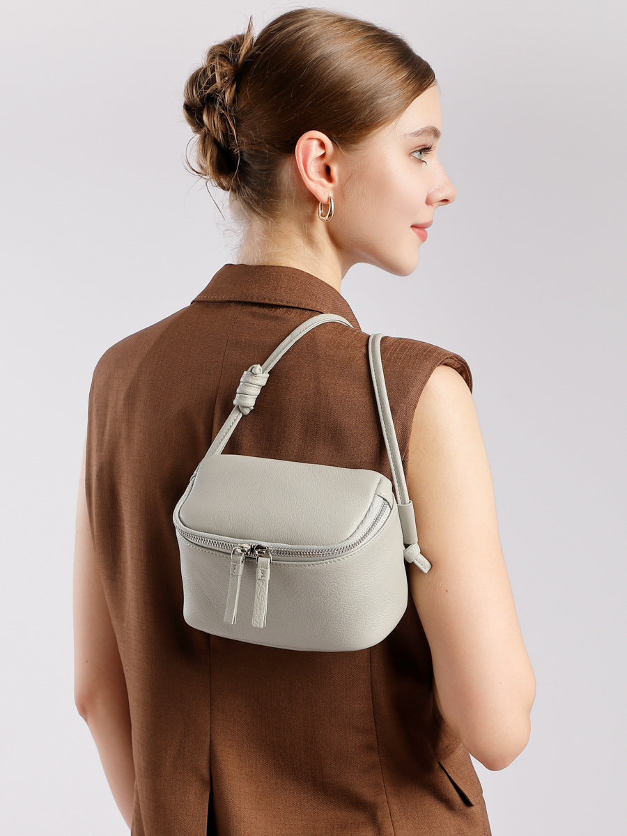 High-End Design Women's Bag 100% Genuine Leather Single Shoulder or Crossbody Bag Idaho