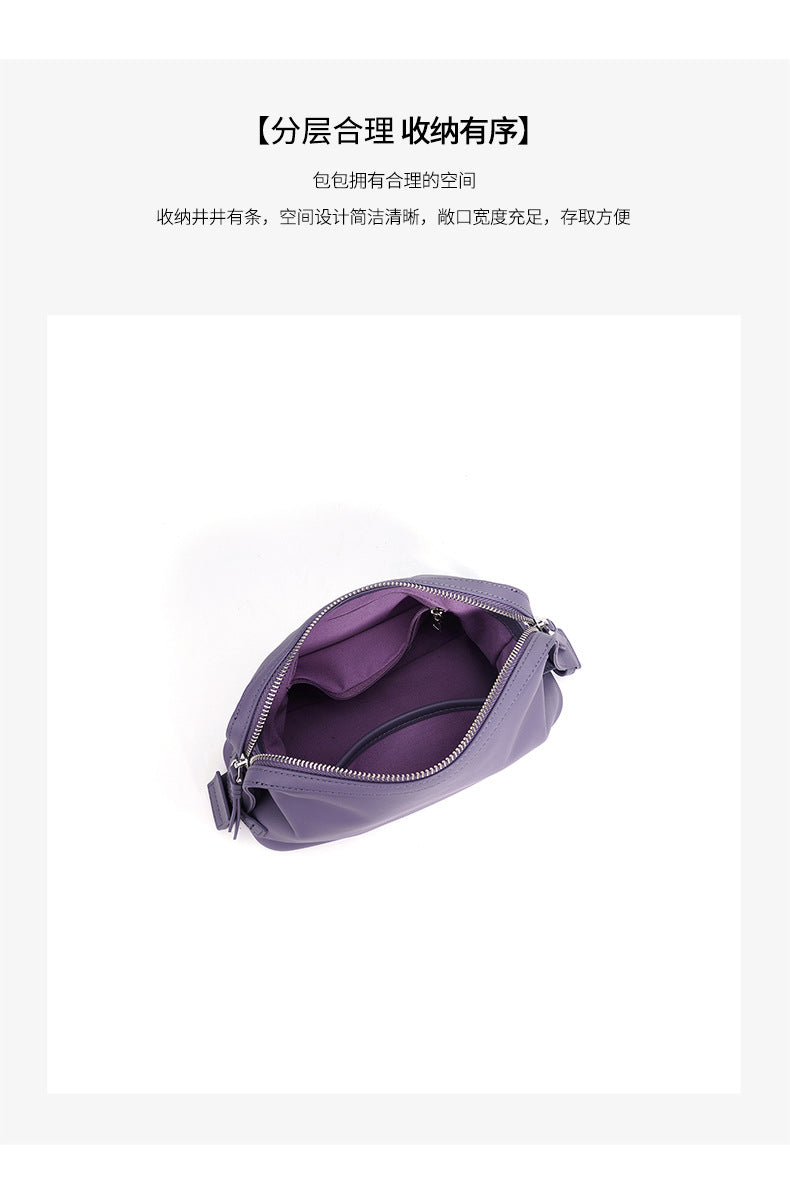 High-End Design Small Women's Bag 100% Genuine Leather Single Shoulder or Crossbody Bag Ferrara