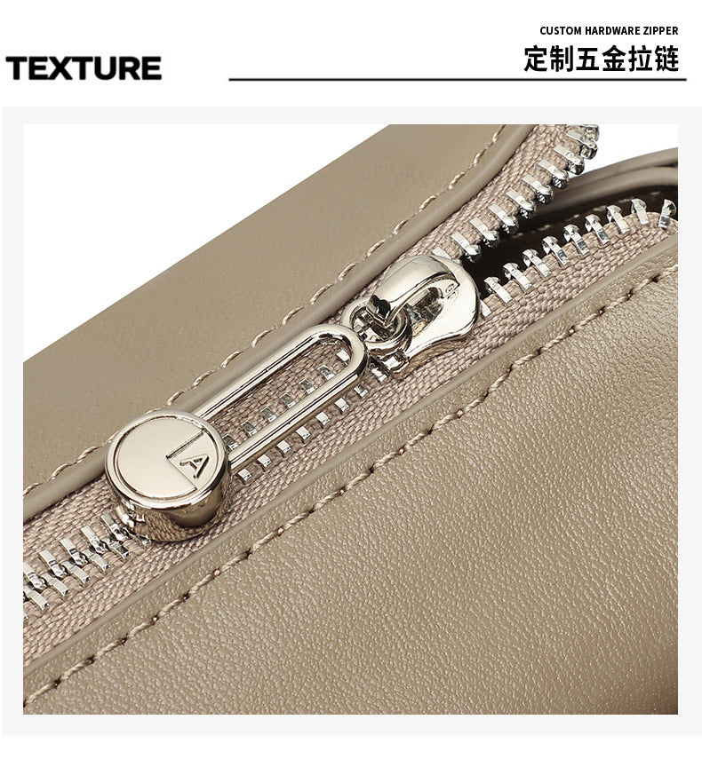 High-End Design Women's Bag 100% Genuine Leather Single Shoulder or Crossbody Bag North Dakota