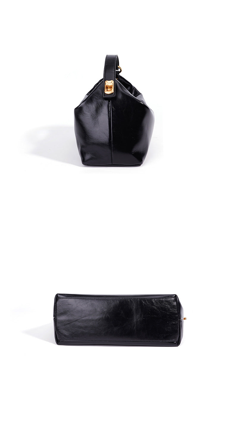 High-End Design Women's 100% Genuine Leather Single Shoulder Bag Jacomo