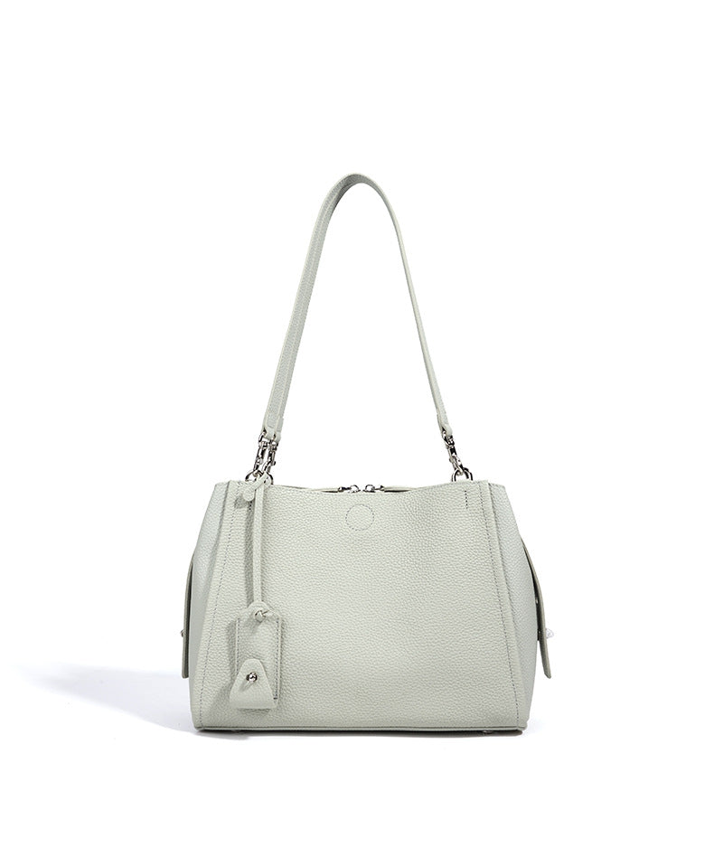 High-End Design Women's Bag 100% Genuine Leather Single Shoulder Bag Palazzo