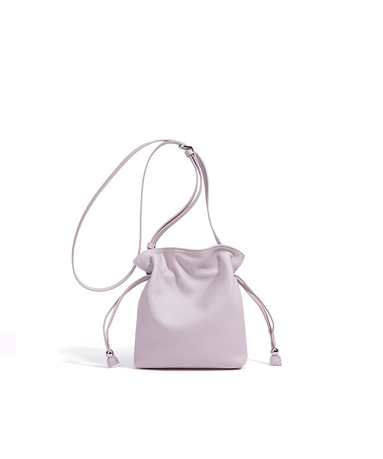 High-End Design Women's 100% Genuine Leather Small Single Shoulder or Crossbody Bag Latina