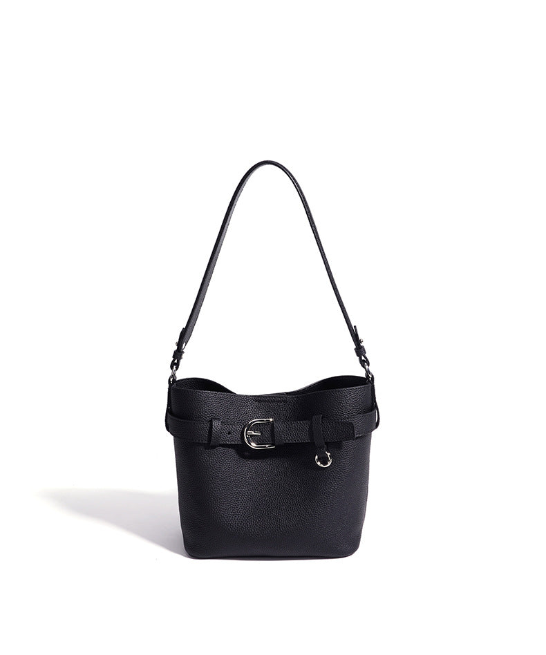High-End Design Women's 100% Genuine Leather Single or Across Shoulder Tote Bag Siena
